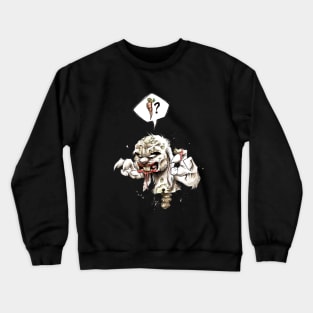 RABBIT ZOMBIE Crewneck Sweatshirt